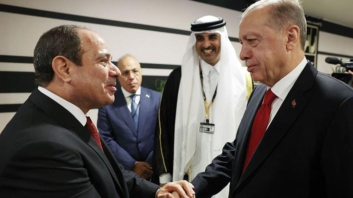 Mısır Cumhurbaşkanı Sisi'den Erdoğan'a Tebrik