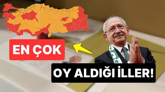 CHP'nin En Çok Oy Aldığı İller 28 Mayıs: Kemal Kılıçdaroğlu En Çok Hangi İllerde Oy Aldı?