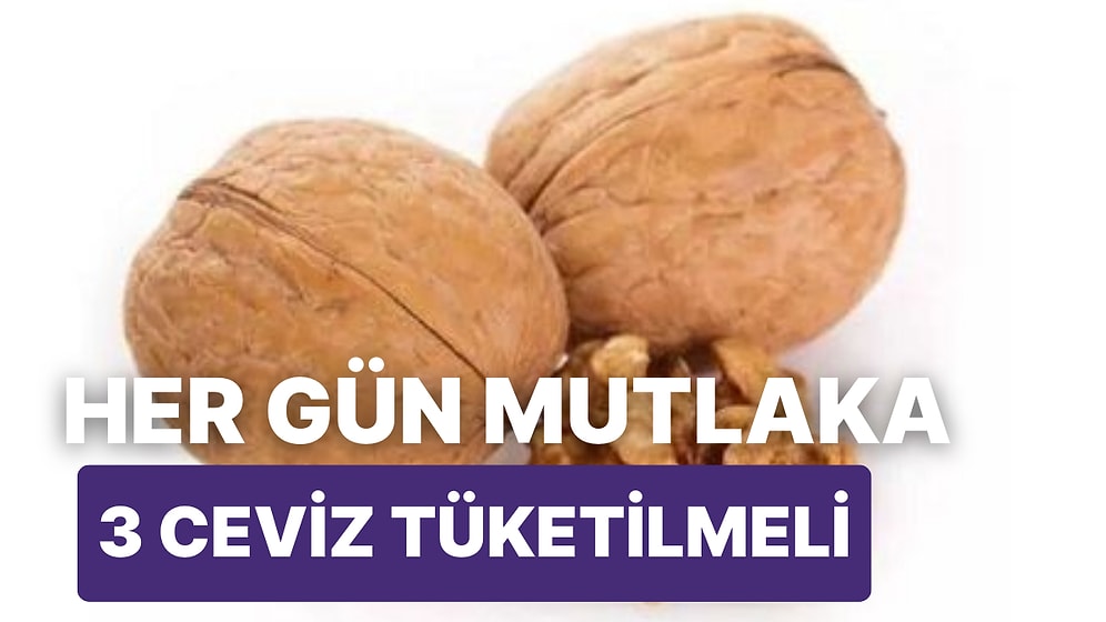 Neden Her gün 3 Ceviz Yemeliyiz?