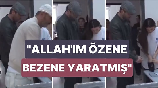 Kıvanç Tatlıtuğ Oy Kullanırken Sırada Bekleyen Bir Kadın "Allah'ım Özene Bezene Yaratmış" Dedi