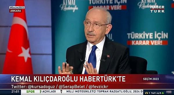 Kemal Kılıçdaroğlu, seçim öncesinde Habertürk’te çıktığı canlı yayında Kübra Par’ın taraflı gazetecilik yaptığını iddia etmişti.