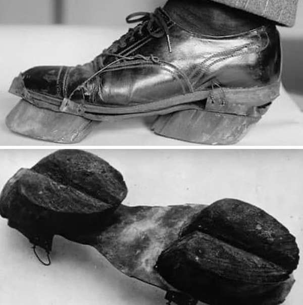 21. Обувь, сбивающая со следа