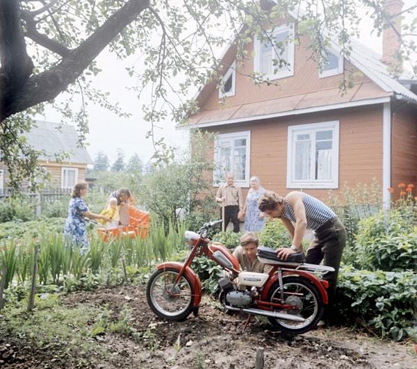 Садоводческое товарищество в Подмосковье, 1978