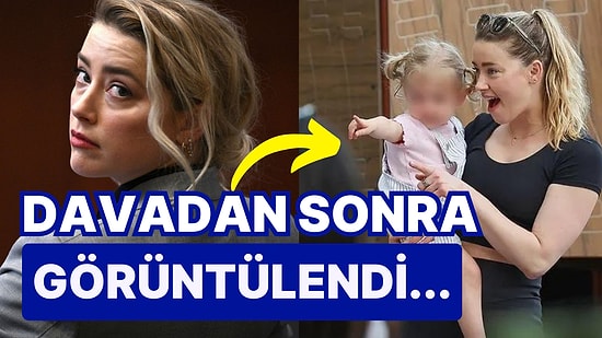 Hollywood'u Geride Bırakan Amber Heard, Kızıyla Başka Bir Ülkede Yeni Bir Hayata Başladı