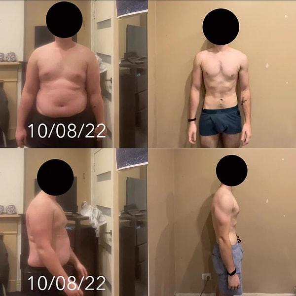 6. 10 ay ve 30 kilo sonra neredeyse hedeflerime ulaştım sayılır.
