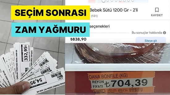 Erdoğan'ın İkinci Tur Galibiyetinin Hemen Ardından Yağmur Gibi Yağan Zamlar