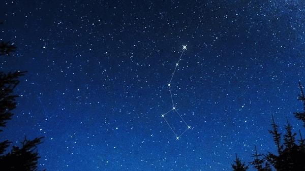 Örnek olarak en tanınmış takımyıldızlarından biri olan Orion'u ele alalım;