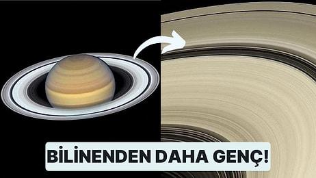 Satürn’ün Halkaları Sandığımızdan Çok Daha Yakın Zamanda Oluşmuş Olabilir!