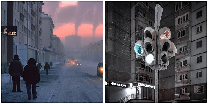 Суровые фото Норильска от местного фотографа: Как живет северный город?