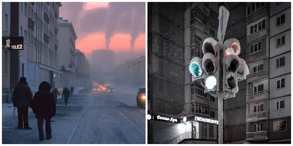 Суровые фото Норильска от местного фотографа: Как живет северный город?