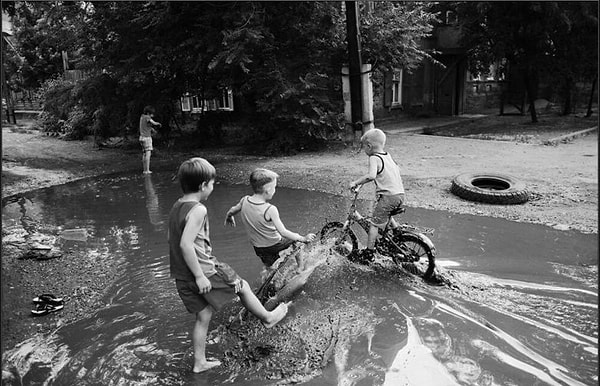 20. Лужи как главная забава 😁