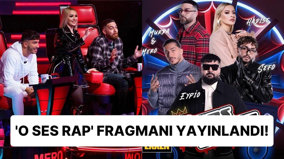 Jüri Üyeliğine Sefo'nun Dahil Olduğu 'O Ses Türkiye Rap'in Merakla Beklenen Fragmanı Geldi!