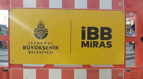 2019 yılında İstanbul Büyükşehir Belediyesi Kültür Varlıkları Daire Başkanlığı bünyesinde kurulmuş uygulama ekibi olan İBB Miras, açıldığı günden bu yana İstanbul'un karanlıklarda kalan tarihi değerlerini açığa çıkararak korumalarını sağlamaya devam ediyor.