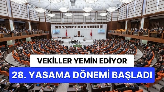 Meclis'te Yeni Dönem Düzenlenen Törenle Başladı