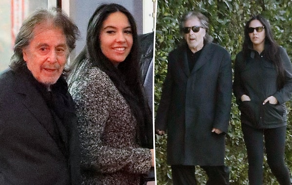 Узнав о беременности Нур Альфаллах (а она, кстати, уже на восьмом месяце), Пачино насторожился