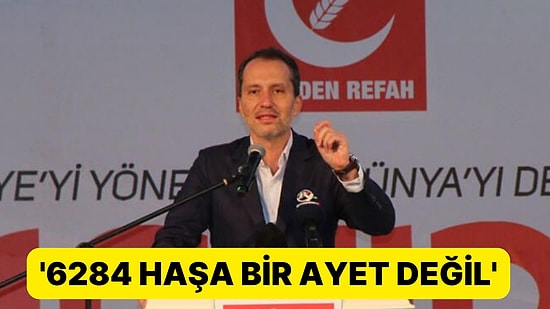 Fatih Erbakan, Önce Yemin Etti Sonra Hedef Aldı: ''6284 Haşa Bir Ayet Değil''