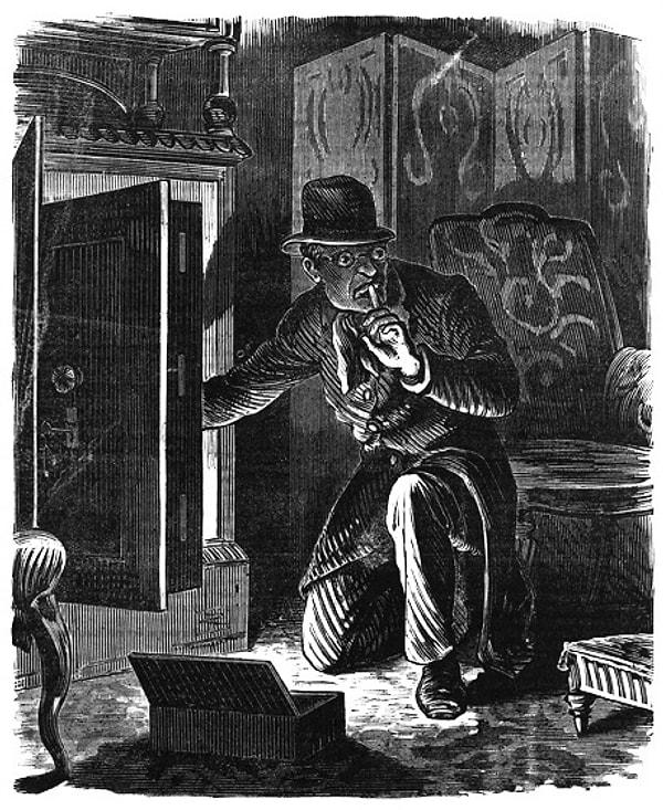 Saygın görünüşünün aksine Charles Peace, "suçun Jekyll ve Hyde'ı" olarak bilinirdi ve olay yerinden kaçmak için insanları öldürmekten çekinmeyen bir hırsızdı.