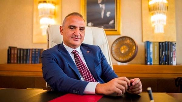 Mehmet Nuri Ersoy: Kültür ve Turizm Bakanı