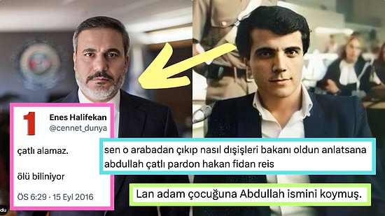 Yeni Dışişleri Bakanı Hakan Fidan'ın Aslında Abdullah Çatlı Olduğunu İddia Edenler Beynimizi Fena Halde Yaktı!