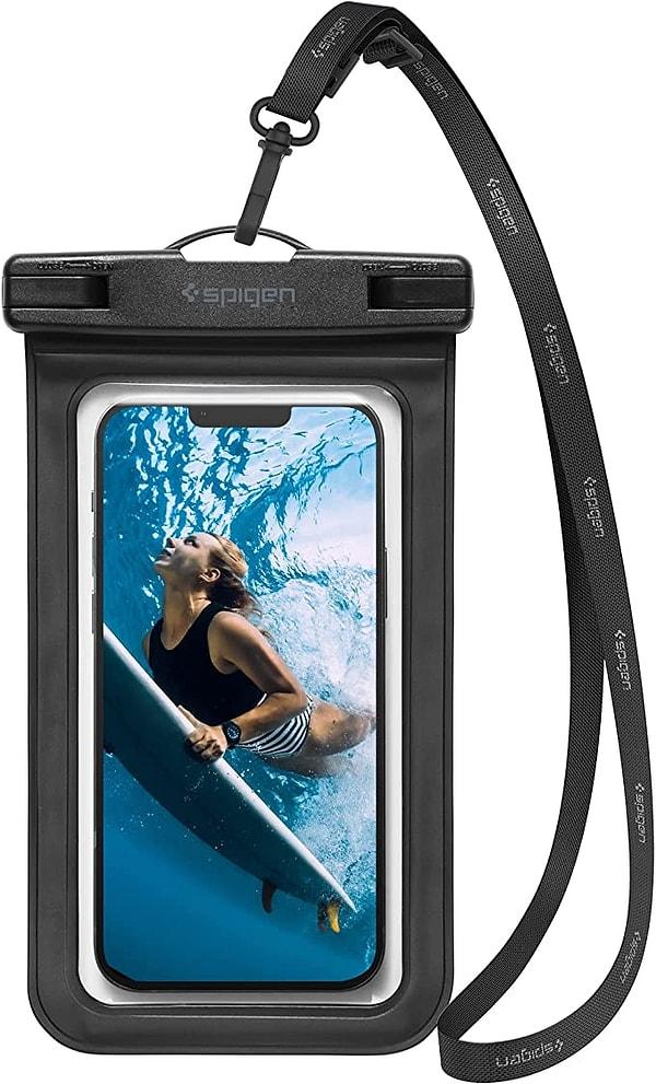 8. Deniz tatillerinde müthiş pozlar için su geçirmez bir telefon kılıfı.