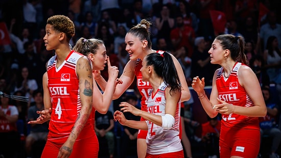 A Milli Kadın Voleybol Takımımız Milletler Ligi’nde İlk Haftayı 4. Sırada Tamamladı