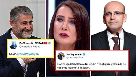 Nureddin Nebati'nin Sevilay Yılman'la Mehmet Şimşek Hedefli 'Montaj Video' Tartışması Gündem Oldu