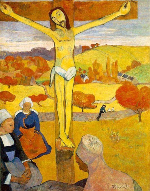 Gauguin, 1889-1890 yıllarında Sarı İsa, Domuz Çobanı ve Bretagne’nin Genç Kızları adlı eserleri yaptı.