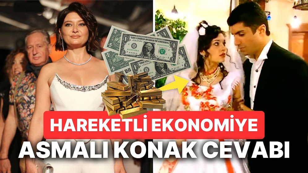 Nurgül Yeşilçay Uçuşa Geçen Dolar ve Altın Fiyatlarına Asmalı Konak Dizisiyle Gönderme Yaptı