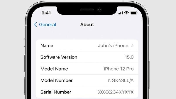 Seri numarası ile iPhone garanti sorgulama