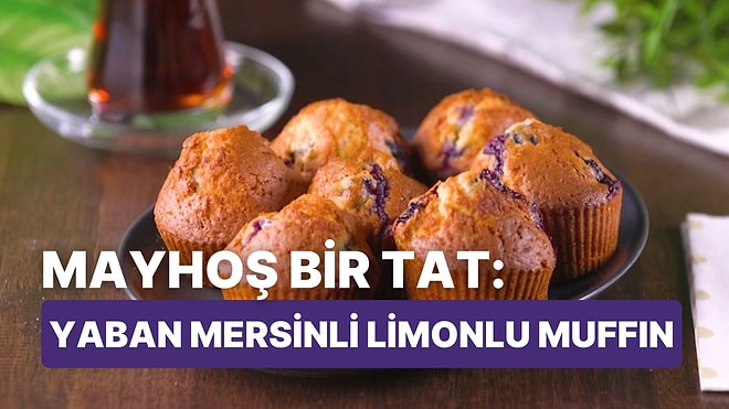 Ağzının Tadını Bilenlere: Yaban Mersinli Limonlu Muffin Nasıl Yapılır?