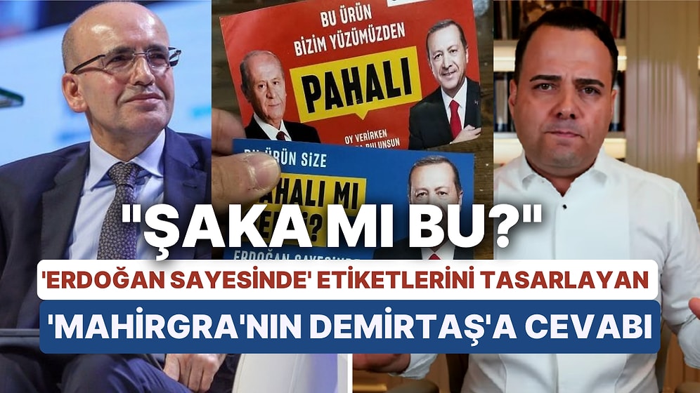 Özgür Demirtaş, Mehmet Şimşek'e Yardım İsteyince Tasarımcı Mahir Akkoyun'la Diyaloğu Dikkat Çekti