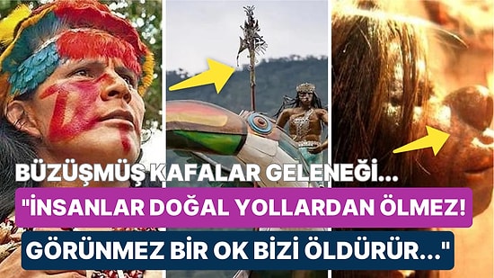 Ölüme İnanmıyorlar! Savaşçı Bir Toplum Yetiştirmek Uğruna Çocuklarını Kurban Eden Shuar Kabilesi