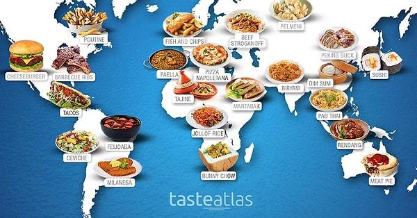 TasteAtlas; yerel lezzetlerin, yöresel tatların, lokal restoranların ve otantik tariflerin peşinde olan bir tür lezzet haritası. TasteAtlas'ın internet sitesinde neredeyse her ülkenin yerel lezzetlerine ait bilgiler bulunuyor.
