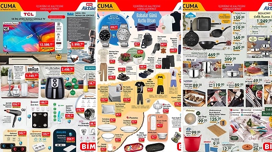 Bayram Şekerleri, Çikolataları BİM'de! 13 - 16 Haziran 2023 BİM Aktüel Ürünler İndirim Kataloğu