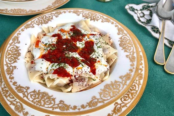 Mantı is typically served with a variety of accompaniments that elevate the flavors even further.