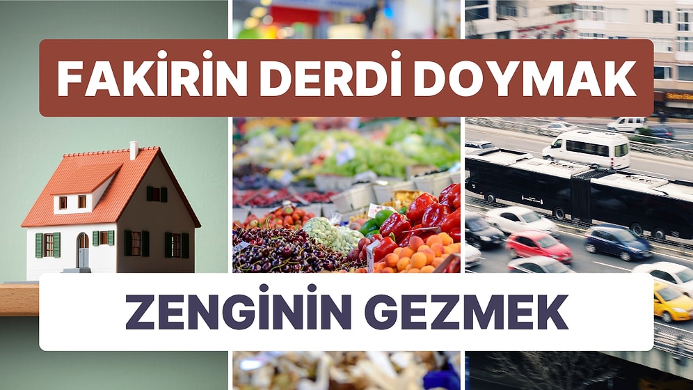 Vatandaş Bütçesinden En Çok Gıdaya Harcama Yaparken, Zenginleştikçe Ulaşıma Giden Pay Dikkat Çekti