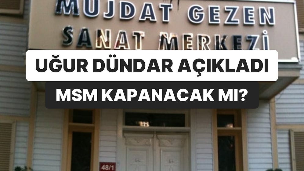 Bina Satılığa Çıktı: Müjdat Gezen Sanat Merkezi Kapanmayacak