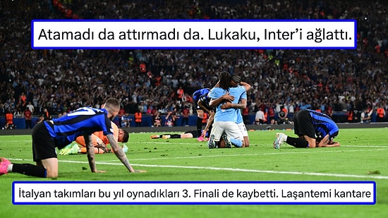 Manchester City'nin Şampiyonlar Ligi Şampiyonu Olduğu Karşılaşmaya Gelen Tepkiler