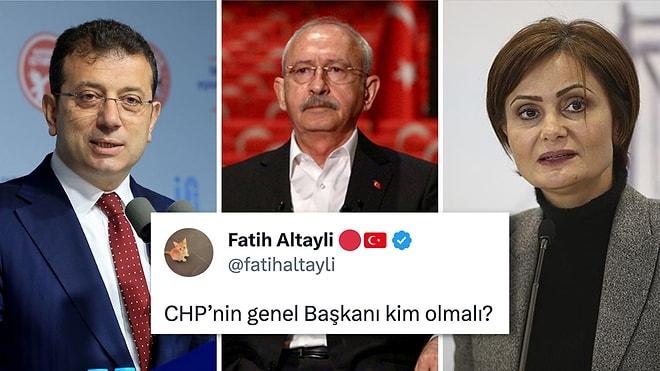 Fatih Altaylı Anket Yaptı, 500 Bin Kişi Katıldı: CHP'nin Genel Başkanı Kim Olmalı?