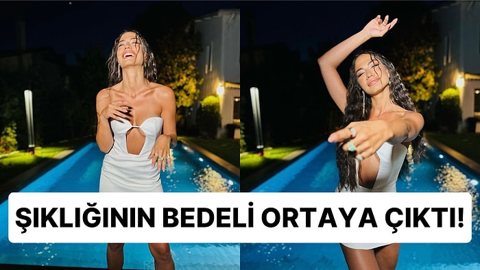 Tatil Pozlarıyla Magazin Gündeminden Düşmeyen Demet Özdemir'in Beyaz Mini Elbisesinin Fiyatı Dudak Uçuklattı!