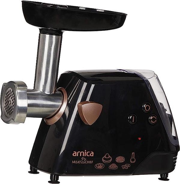 6. Arnica Meatchef Siyah-Rose Et Kıyma Makinesi