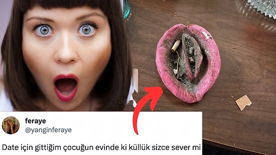 Erkek Arkadaşının Evindeki "Bi Acayip" Küllüğü Görünce Dumur Olan Kadına Gelen Yaratıcı Yorumlar