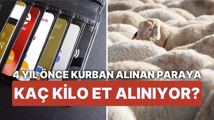 Vatandaş Beslenmek İçin Kredi Kartlarına Yüklenirken, 4 Yıl Önce Kurban Alınan Paraya Kaç Kilo Et Alınıyor?