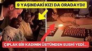 Çıplak Bir Kadının Üstünden Sushi Yedi: Kanye West'in Doğum Gününü Kutlama Şekli İnfial Yarattı!
