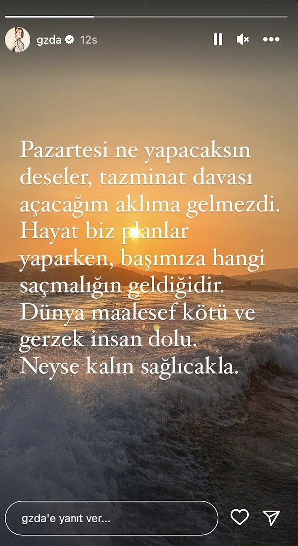 Gözde Akpınar, Mehmet Aslantuğ ile aralarında çıkan aşk iddialarını sert bir dille yalanlamış oldu.