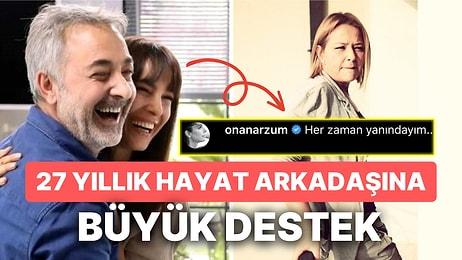 Arzum Onan, Adı Gözde Akpınar'la Aşk Dedikodularına Karışan Mehmet Aslantuğ'un Dimdik Arkasında Durdu!