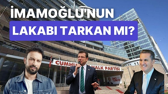 Mustafa Sarıgül'ün Tarkan Diyerek Ekrem İmamoğlu'na Gönderme Yaptığı İddiası Gündemde