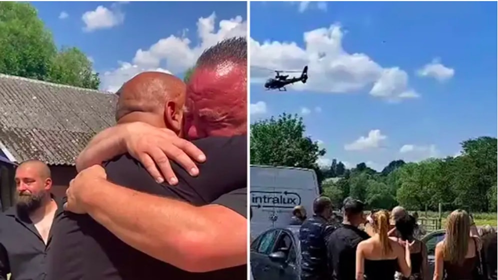 Шокирующая шутка от тиктокера, который прибыл на вертолете на собственные похороны