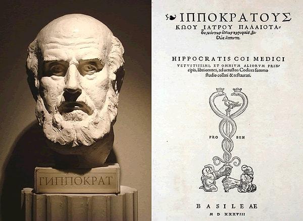 Tarihi kayıtların eksikliği yüzünden büyük ihtimalle Hipokrat 'modern tıbbın öncüsü' kabul ediliyor.