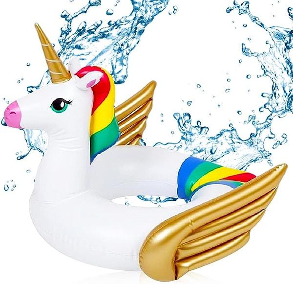 20. Unicorn yüzme simidi çocukların favorisi...